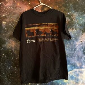 Junk Food Clothing Black Short Sleeve Tee with Graphic Design